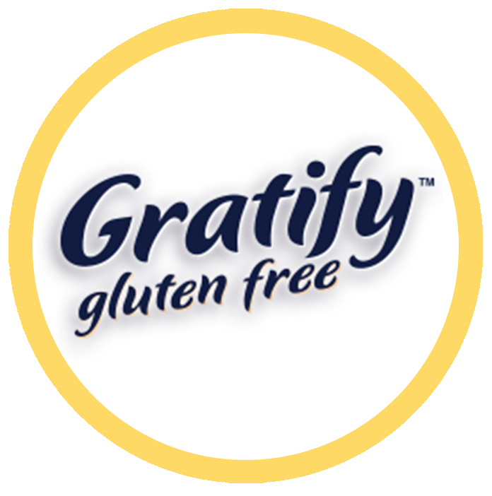 Gratify gluten free brand logo 
