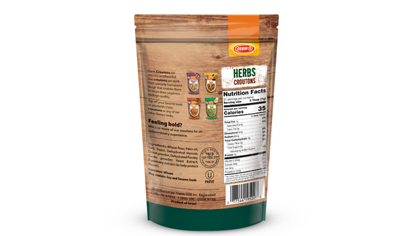 OSEM Herbs Croutons back