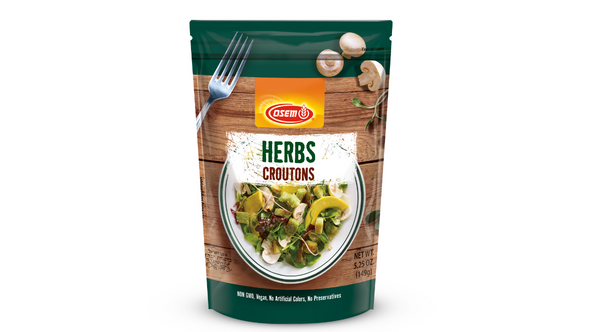 OSEM Herbs Croutons front