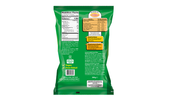 Osem Sesame Pretzel Rings back