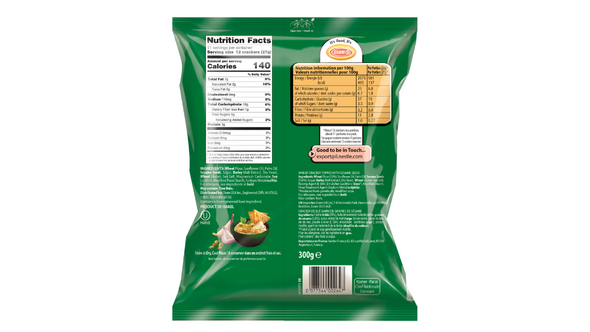 Osem Sesame Crackers back