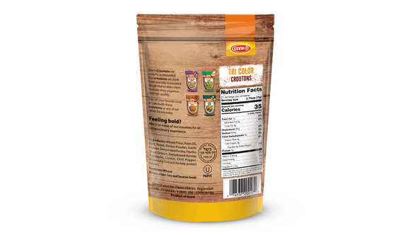 OSEM Tri-Color Croutons back