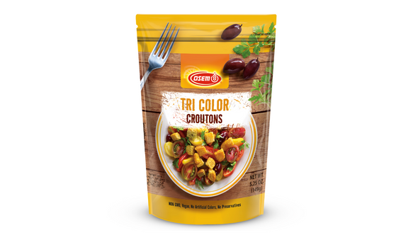 OSEM Tri-Color Croutons front