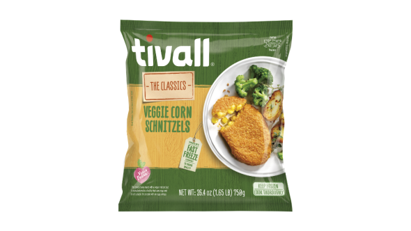 Tivall Corn Schnitzel Front