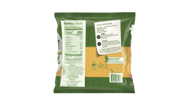 Veggie Chickn Nuggets Back