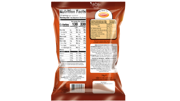 Osem Bissli BBQ 2.5 OZ.