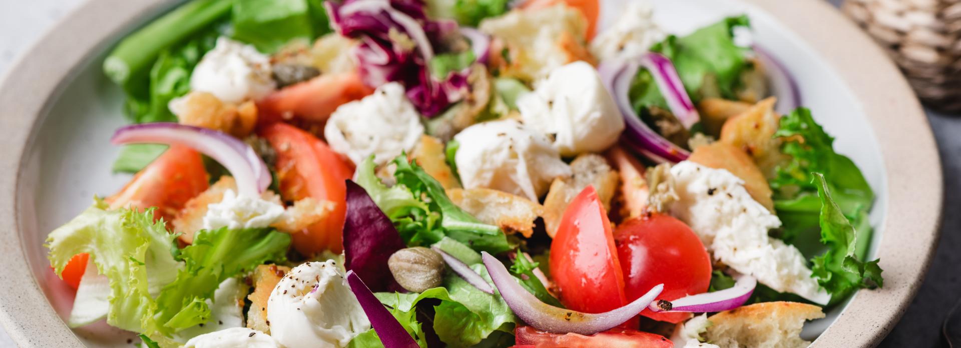 Mozzarella Caesar Salad