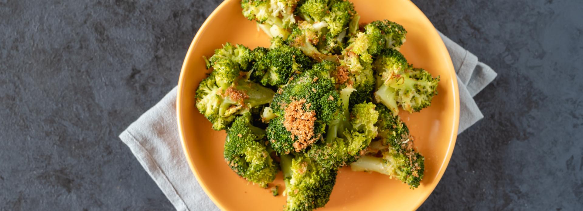 Golden Bread Crumbs &amp; Broccoli